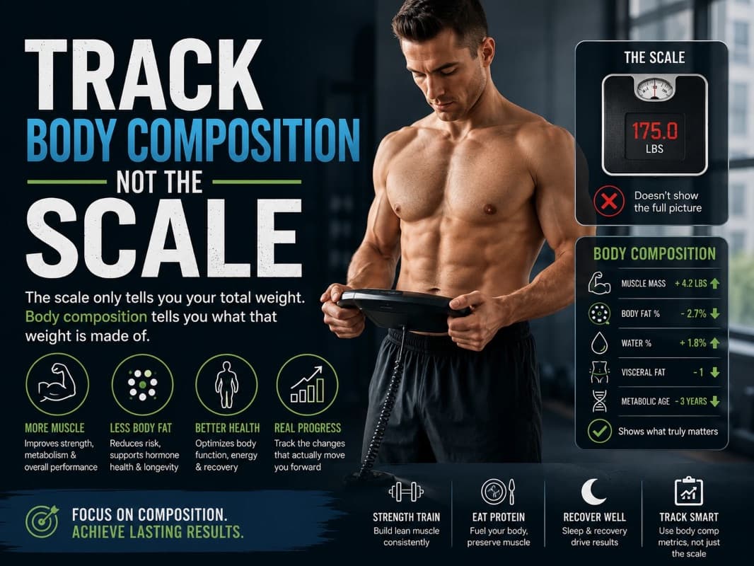 Why Tracking Body Composition Matters More Than the Scale Alone